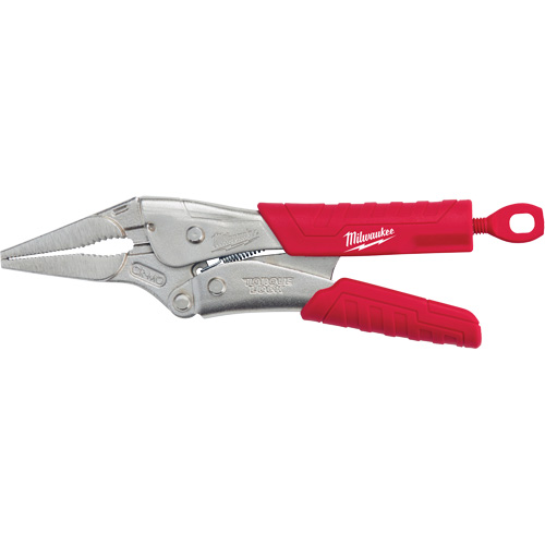 Torque Lock Locking Pliers with Grip, 9" Length, Long Nose Moffatt Supply & Specialties