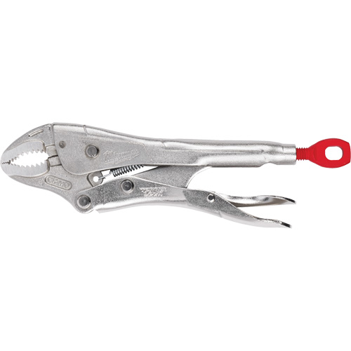 Torque Lock Locking Pliers, 4" Length, Curved Jaw Moffatt Supply & Specialties
