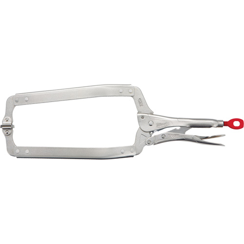 Pince-&eacute;tau en C &agrave; m&acirc;choires pivotantes Torque Lock, Longueur 18", Pinces serre-joints Moffatt Supply & Specialties