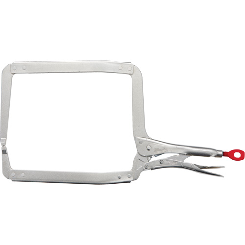 Torque Lock Locking Pliers with Deep Jaws, 18" Length, C-Clamp Moffatt Supply & Specialties