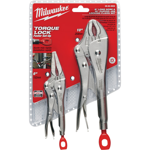 Torque Lock Locking Pliers Set, 2 Pieces Moffatt Supply & Specialties