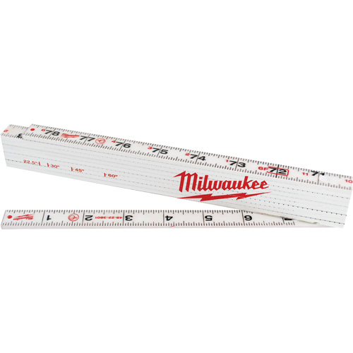 R&egrave;gle pliante, 78" lo, Composite, Graduations de 1/16" Moffatt Supply & Specialties