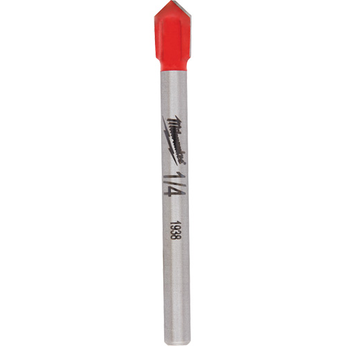 Glass & Tile Bit, 1/4", Carbide Moffatt Supply & Specialties