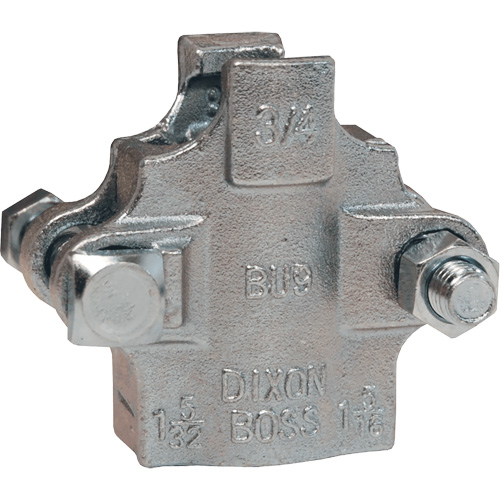 Boss&reg; Clamp 2 Bolt Type with 2 Gripping Fingers Moffatt Supply & Specialties