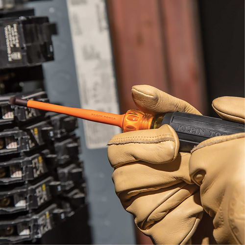Slim-Tip Insulated Screwdriver Set, 1000 V, 6 Pcs Moffatt Supply & Specialties