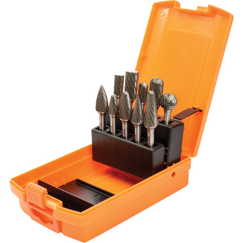 Jeu de fraises au carbure DC, 10 morceaux Moffatt Supply & Specialties