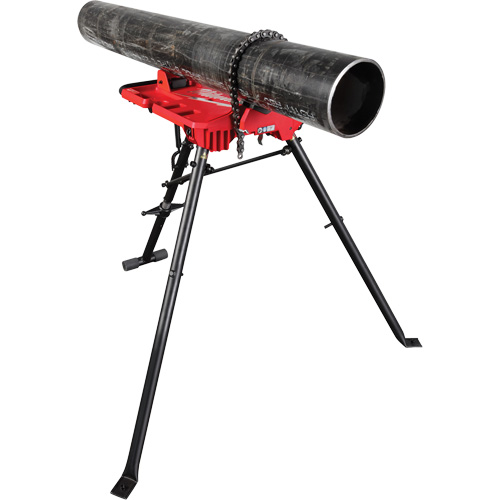 Tr&eacute;pied de nivellement de 6" avec &eacute;tau &agrave; chaîne Moffatt Supply & Specialties