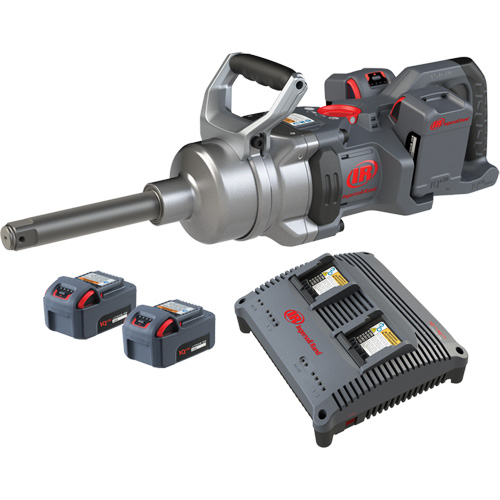 High Torque Cordless Impact Wrench Kit with 6" Anvil, 20 V, 1" Socket Moffatt Supply & Specialties