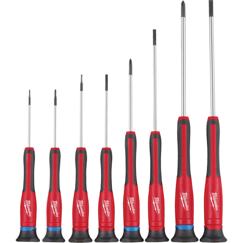 Precision Screwdriver Set, 8 Pcs. Moffatt Supply & Specialties
