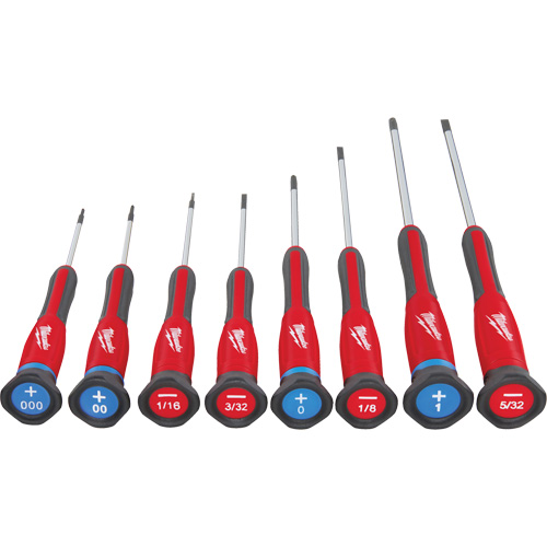 Precision Screwdriver Set, 8 Pcs. Moffatt Supply & Specialties