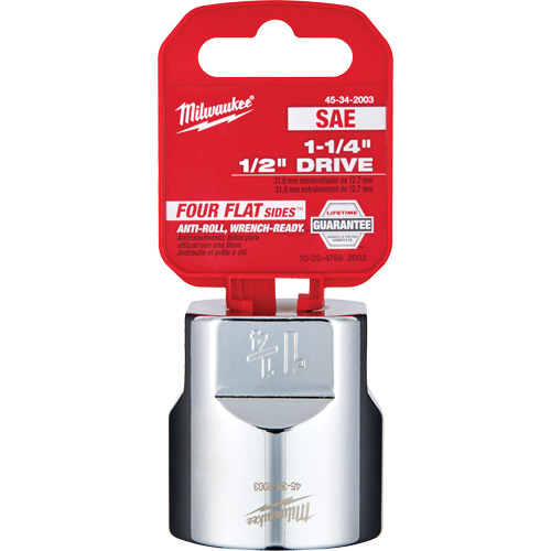 Prise SAE avec c&ocirc;t&eacute;s Four Flats, 1-1/4", Prise 1/2", 6 pans Moffatt Supply & Specialties