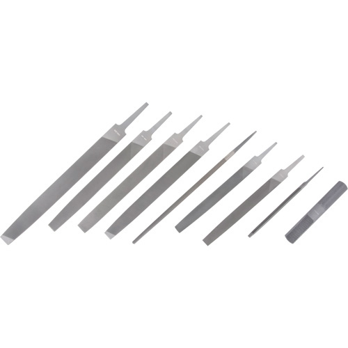 Jeu de limes, 9 pi&egrave;ces Moffatt Supply & Specialties