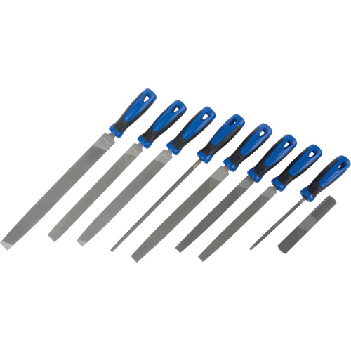 File Set with Handles, 9 Pcs Moffatt Supply & Specialties