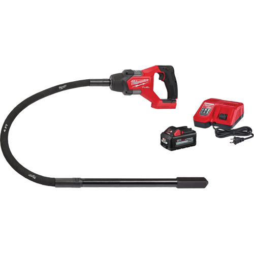 M18 Fuel 4' Concrete Pencil Vibrator Kit Moffatt Supply & Specialties