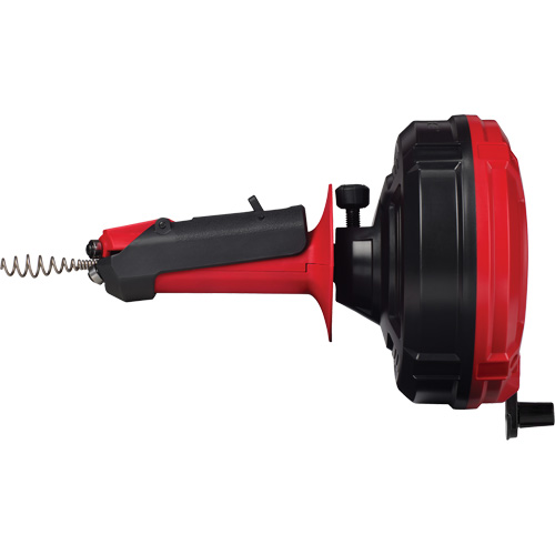 Furet Trapsnake avec dispositif d'alimentation et de retrait Cable-Drive, &eacute;lectrique, 25' Longueur du c&acirc;ble, 1/4" Diam&egrave;tre du c&acirc;ble Moffatt Supply & Specialties