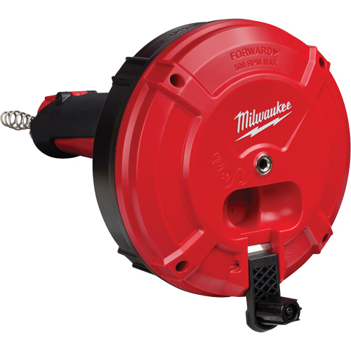 Furet Trapsnake avec dispositif d'alimentation et de retrait Cable-Drive, &eacute;lectrique, 25' Longueur du c&acirc;ble, 1/4" Diam&egrave;tre du c&acirc;ble Moffatt Supply & Specialties