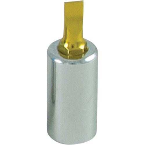 Gold Tip Screwdriver Bit, Slot, 13/64", 1/4" Drive Moffatt Supply & Specialties
