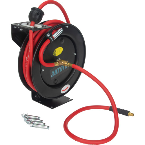 Hose Reel, Air/Water, 3/8" x 25', Single Hose, 300 psi Moffatt Supply & Specialties