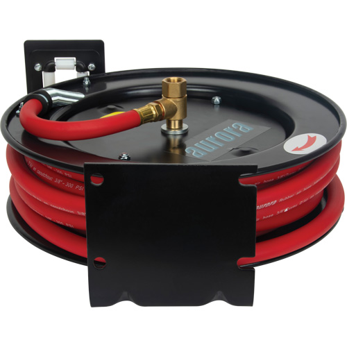 Hose Reel, Air/Water, 3/8" x 35', Single Hose, 300 psi Moffatt Supply & Specialties