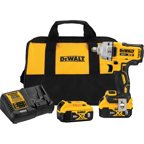 Cl&eacute; &agrave; choc avec moteur sans balai de gamme moyenne avec trousse denclume &agrave; goupille de d&eacute;tente Max* Tool Connect, 20 V, Mandrin 1/2" Moffatt Supply & Specialties