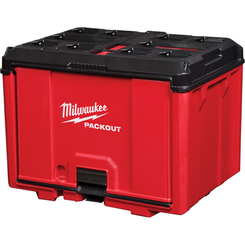 Armoire &agrave; outils Packout, 15" x 15" x 20", Noir/Rouge Moffatt Supply & Specialties
