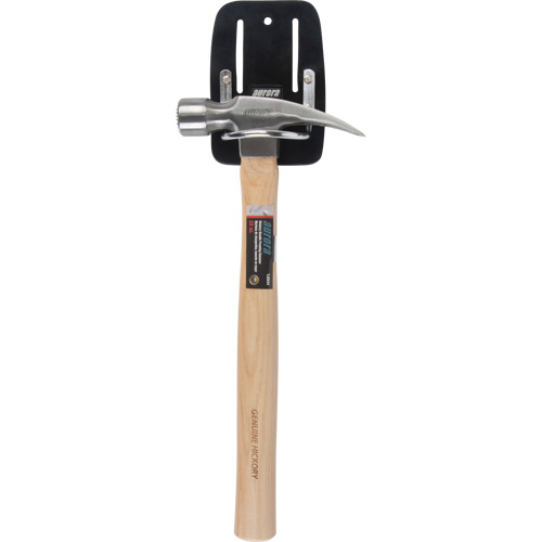 Steel Loop Tool Holder, Hammer Holder, Leather, 0 Pockets Moffatt Supply & Specialties