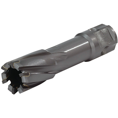 Couteau annulaire &agrave; tige universelle, Diam&egrave;tre de 1/2", Carbure, Profondeur de la coupe de 1", Tige 3/4" Moffatt Supply & Specialties