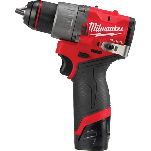 M12 Fuel Drill/Driver Kit, Lithium-Ion, 12 V, 1/2" Chuck, 400 in-lbs Torque Moffatt Supply & Specialties