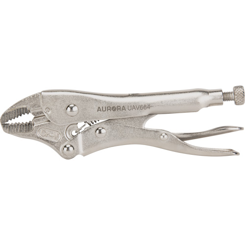 Pince-&eacute;tau avec coupe-fils, Longueur 5", M&acirc;choire courb&eacute;e Moffatt Supply & Specialties