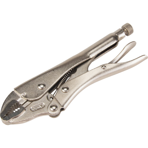 Pince-&eacute;tau avec coupe-fils, Longueur 7", M&acirc;choire courb&eacute;e Moffatt Supply & Specialties