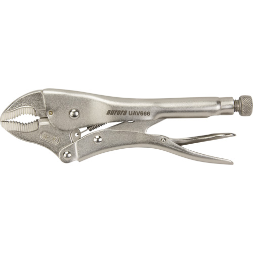 Pince-&eacute;tau avec coupe-fils, Longueur 10", M&acirc;choire courb&eacute;e Moffatt Supply & Specialties