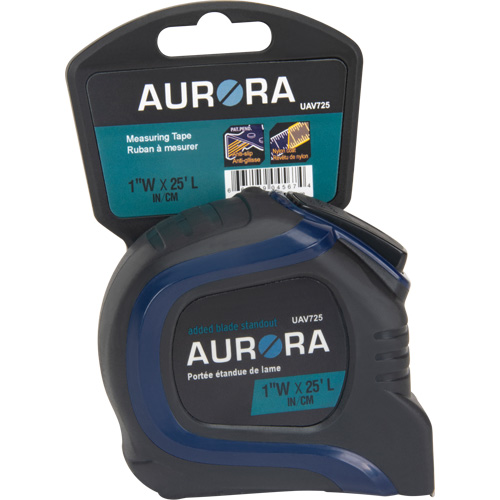 Ruban &agrave; mesurer, 1" x 25', Marques de goujon Imp&eacute;rial/Imp&eacute;rial & m&eacute;trique Moffatt Supply & Specialties