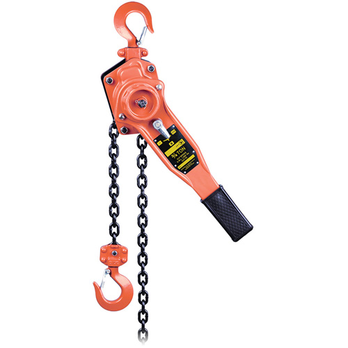 VLP Series Lever Chain Hoist, 10' Lift, 1653.46 lbs. (0.75 tons) Capacity Moffatt Supply & Specialties