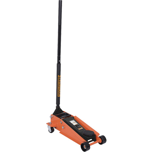 953D 2XP Floor Jack, 3 Ton(s) Capacity, 4-7/10" Lowered, 18-1/10" Raised, Manual Hydraulic Moffatt Supply & Specialties