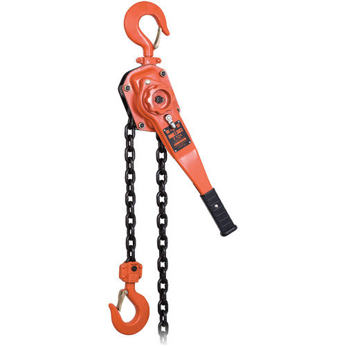 KLP Series Heavy-Duty Lever Chain Hoist, 5' Lift, 6000 lbs. (3 tons) Capacity Moffatt Supply & Specialties