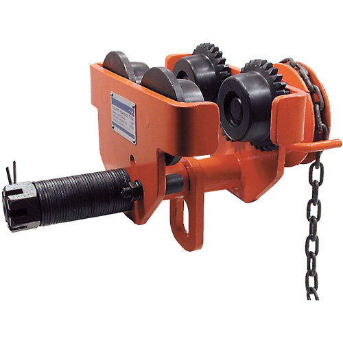 Chariot &agrave; engrenage pour usage intensif s&eacute;rie SGT, 10 000 lb (5 tonnes) Capacit&eacute;, 4-1/2" - 8-1/32" Moffatt Supply & Specialties