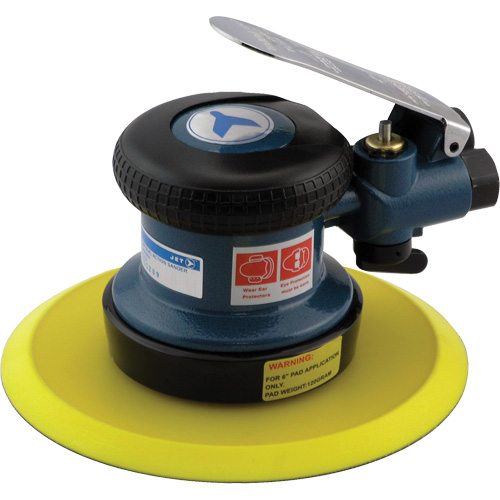 DA63NV Heavy-Duty Dual-Action Non-Vac Random Orbital Sander, 6" Dia., 1/4" NPT Inlet, 10000 RPM Moffatt Supply & Specialties