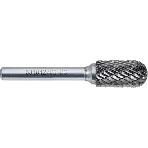 C5-DC Jet-Kut&reg; GP Carbide Burr, 1/2" Dia., 1" Depth of Cut Moffatt Supply & Specialties