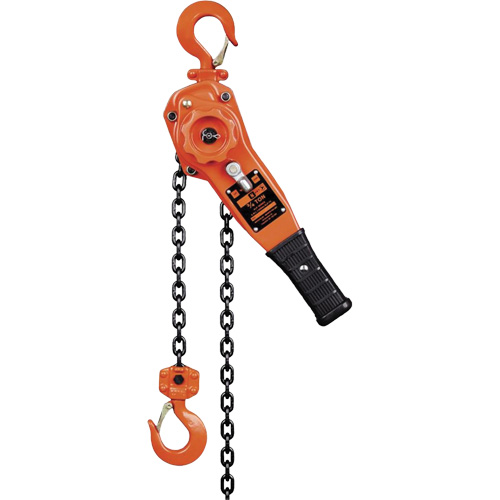 KLP-75L-5 KLP Series Lever Chain Hoists, 5' Lift, 1500 lbs. (0.75 tons) Capacity, Steel Chain Moffatt Supply & Specialties