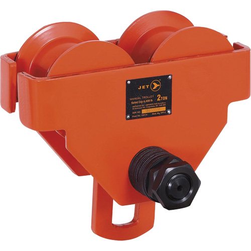 VPT-2 Manual Trolley - VBT Series, 4400 lbs. (2 tons) Moffatt Supply & Specialties