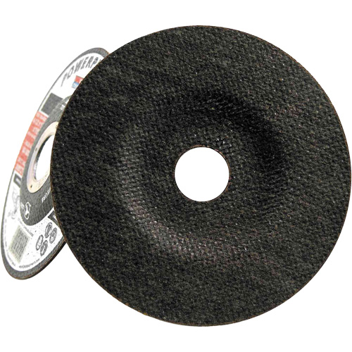 Meules &agrave; tronçonner Power Xtreme pour des meuleuses &agrave; angle — pour acier/acier inoxydable, 4-1/2" x 1/32", Arbre de 7/8", Type 27, 13 300 Tr/min Moffatt Supply & Specialties