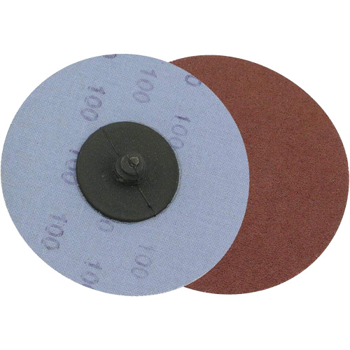 Cloth Backing  Sanding Discs for Die Grinders - Steel Application, 3" Dia., 36 Grit, Aluminum Oxide Moffatt Supply & Specialties