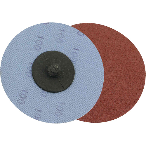 Cloth Backing  Sanding Discs for Die Grinders - Steel Application, 3" Dia., 100 Grit, Aluminum Oxide Moffatt Supply & Specialties