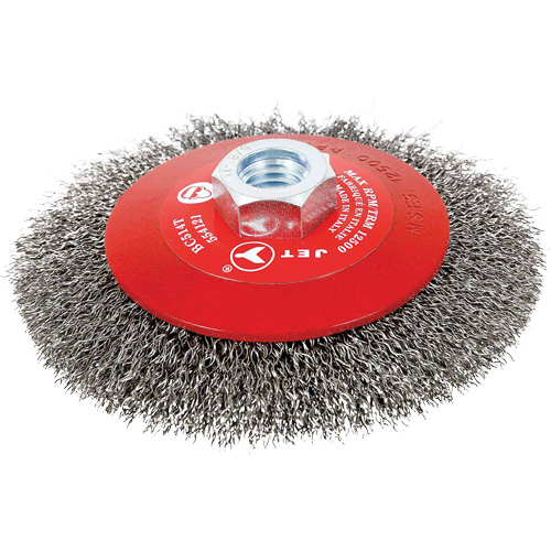 BC514T Crimped Conical Brushes for Angle Grinders Moffatt Supply & Specialties