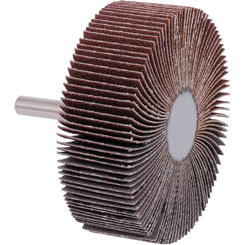 Flap Wheels, 40 Grit, 3" x 1" Moffatt Supply & Specialties