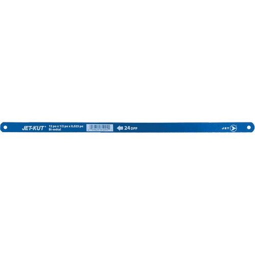Lames de rechange pour scie &agrave; m&eacute;taux, Bim&eacute;tal/Acier rapide, 12" lo, 24 dents par pouce Moffatt Supply & Specialties