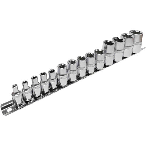SS314TS  Jeu de douilles externes standards, Torx, Prise 1/2"/1/4"/3/8", 14 mr Moffatt Supply & Specialties