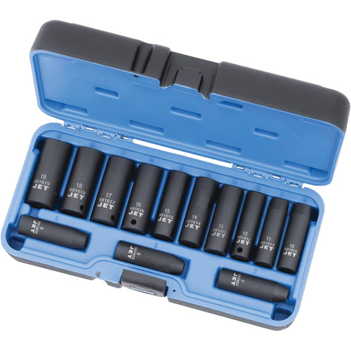 PS1338DM Jeux - douilles, 13 Mcx, Chocs, Prise de 3/8", Profond Moffatt Supply & Specialties