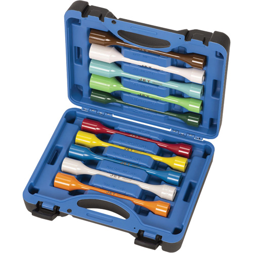 JTLS-1210S Torque Limiting Socket Sets, 1/2" Drive, 65 ft-lbs./80 ft-lbs./100 ft-lbs./120 ft-lbs./140 ft-lbs./45 ft-lbs./135 ft-lbs. Torque, Multiple Moffatt Supply & Specialties