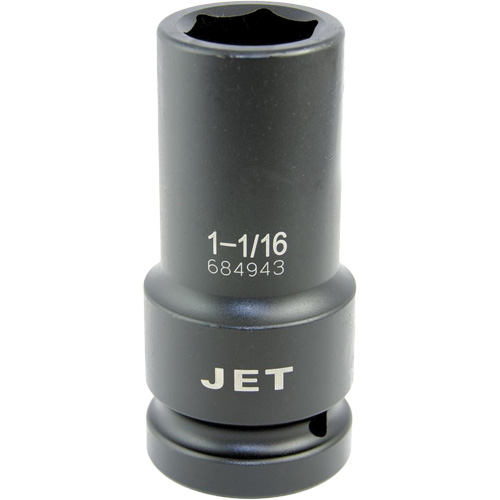 Extra Thin Wall Socket, Impact, 1-1/8", 1" Drive, 6 Points, Deep Moffatt Supply & Specialties